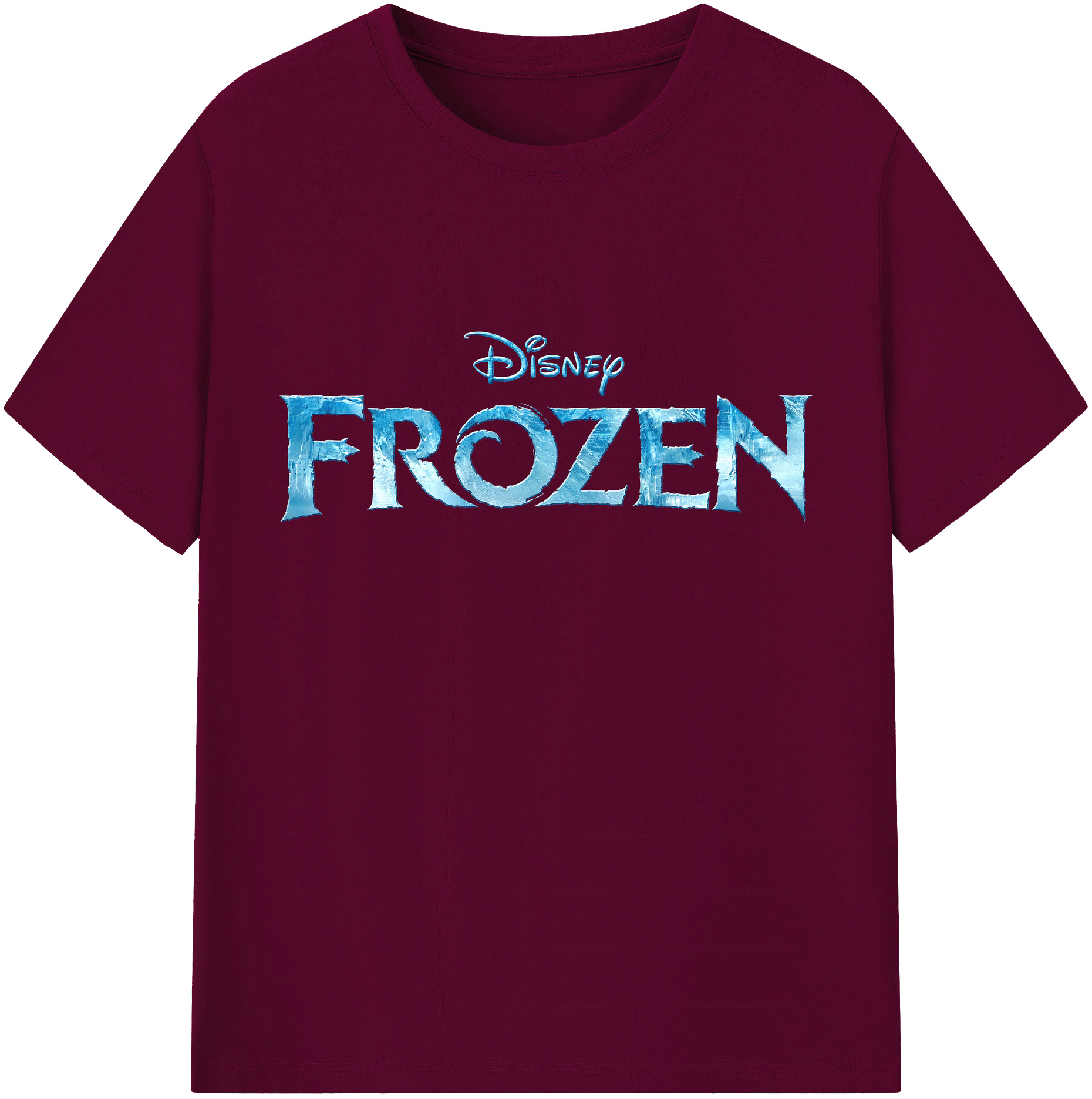 （画像用） アナと雪の女王 アンナ エルサ Frozen Anna Elsa レディースカジュアルプリントTシャツ（綿100％）